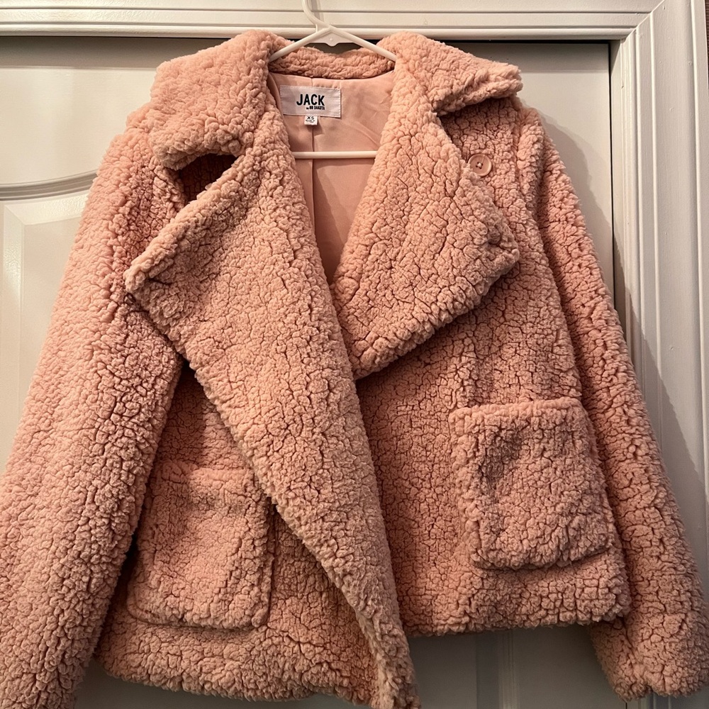 Jack by BB Dakota Women's Pink Sherpa
